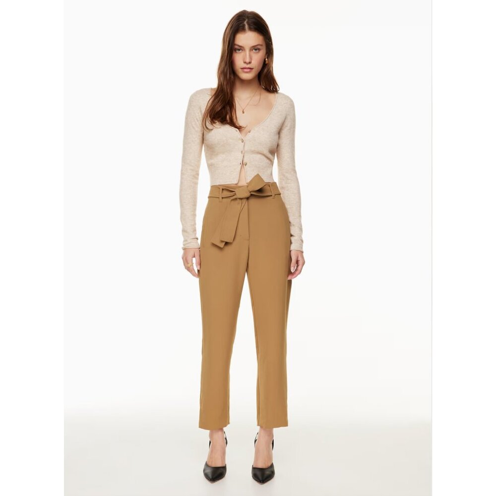 Aritzia Wilfred Tie-Front Pant in Saville - NWOT